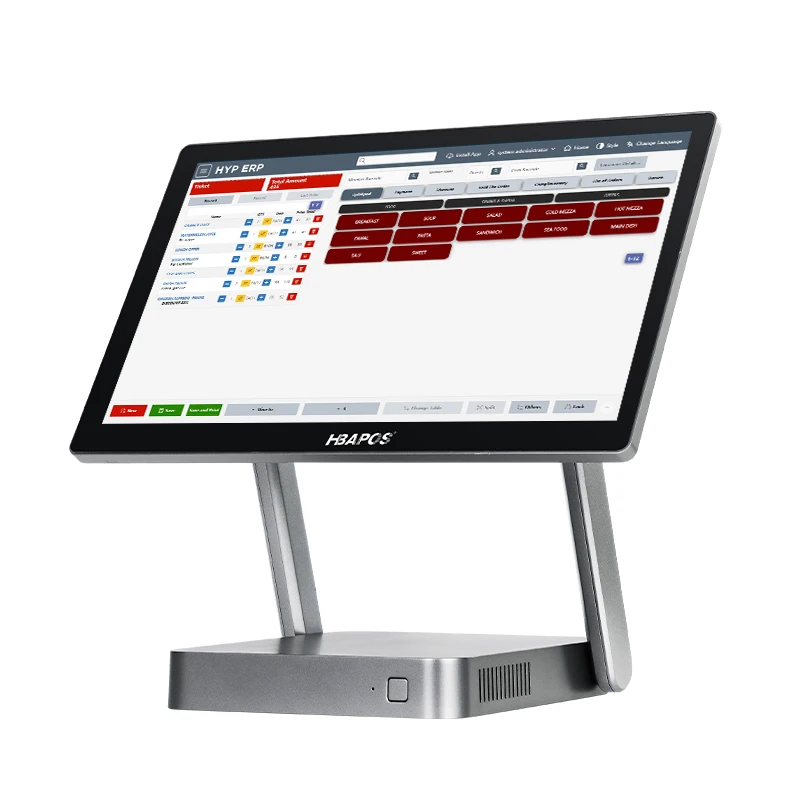 Фото POS-система для кассовых аппаратов с сенсорным экраном, новая модель N95/i3/i5, процессор, 4G/8G ОЗУ, 128G/256G SSD, для ATV и UTV №1
