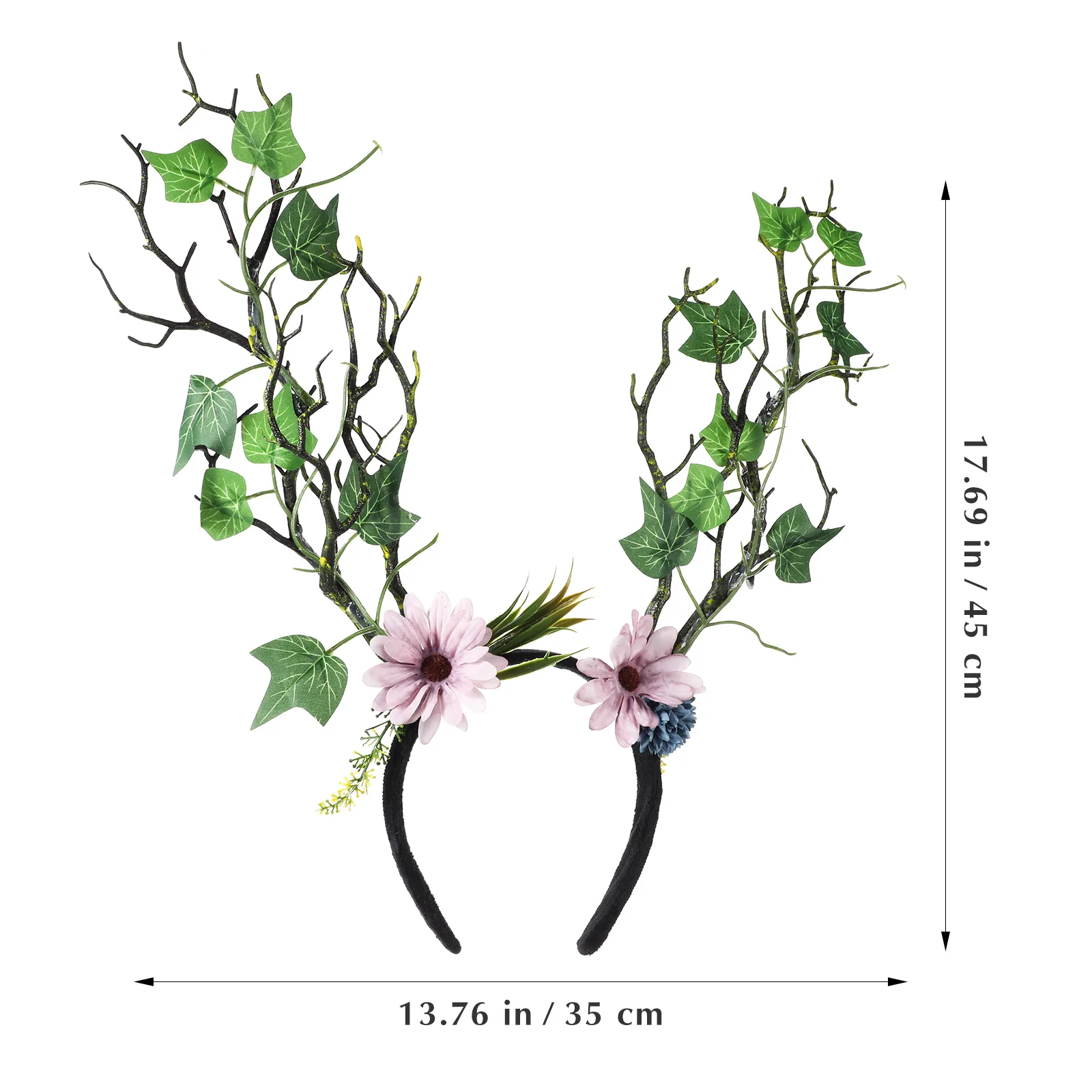 Повязка на голову с ветками деревьев декор для косплея праздничный головной убор