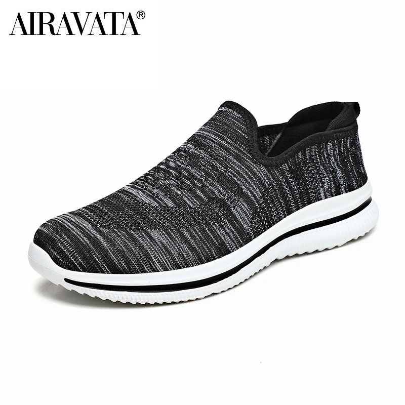 Men Walking Shoes Fashion Casual Shoes Slip on Male Loafers Driving Shoes Flats Plus Size 39-48