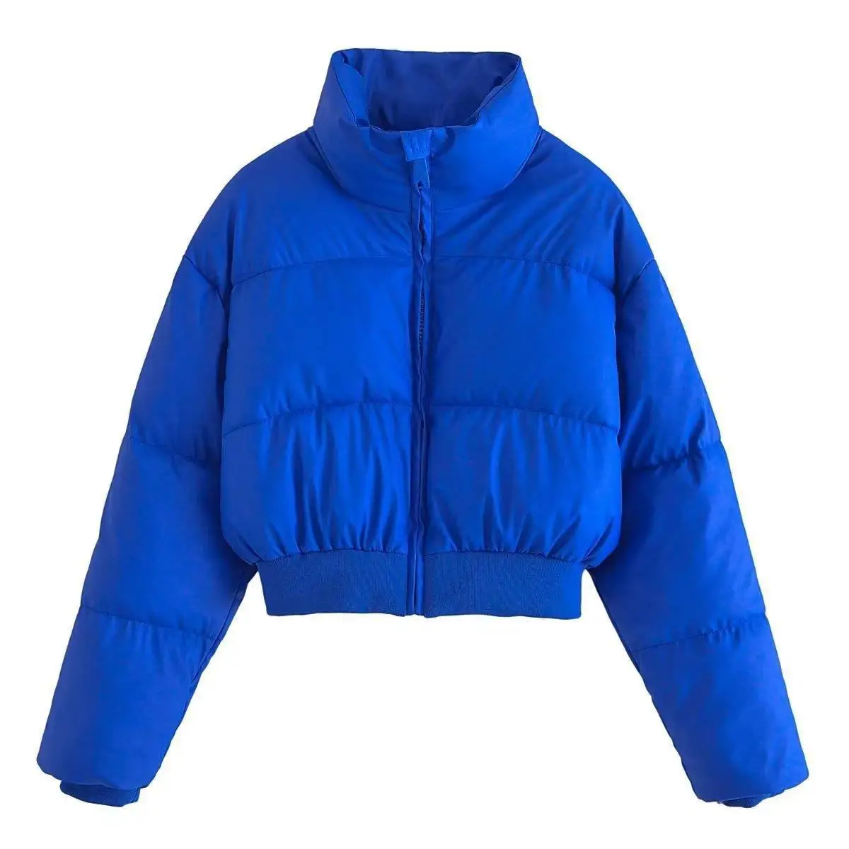 

2023 New Winter Stand Collar Cotton-padded Coat Women Nvren008