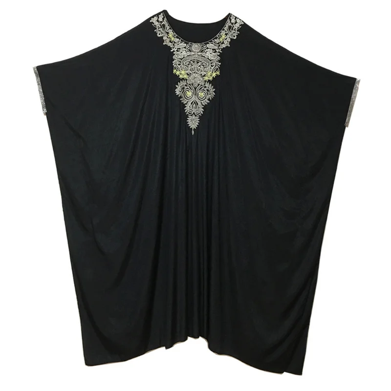 Women Abaya Muslim Loose Robes Dubai Caftan Marocain Luxury Embroidered Patchwork Elegant Party Dress Islamic Clothing