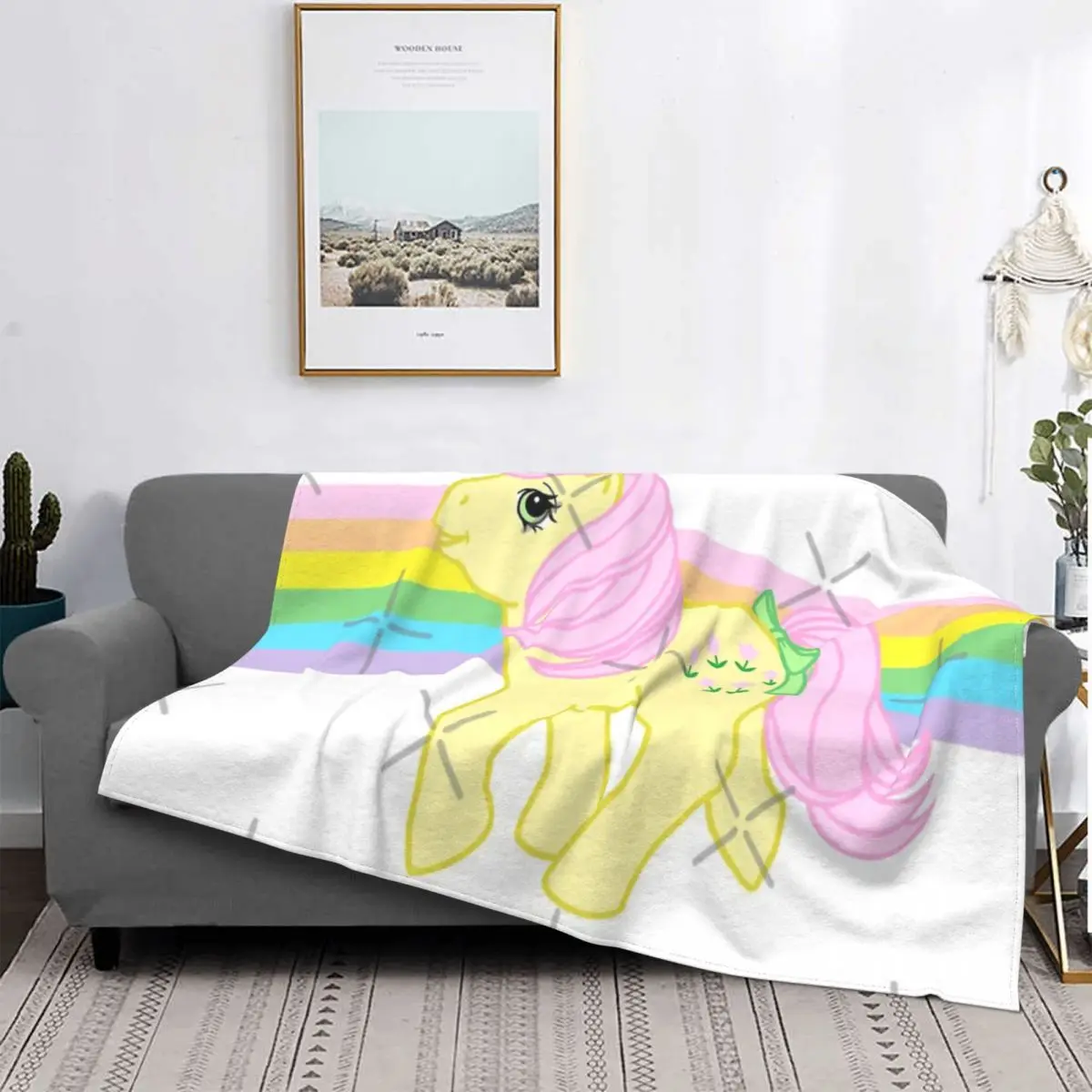 

Mlp-Manta a cuadros para cama, colcha para sofra, manta para cama