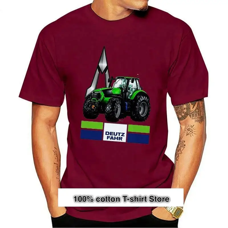 

Camiseta blanca para hombre, camisa nueva de Deutz Fahr Tractor