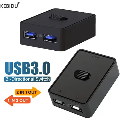 USB-переключатель KVM kebidu 2 порта