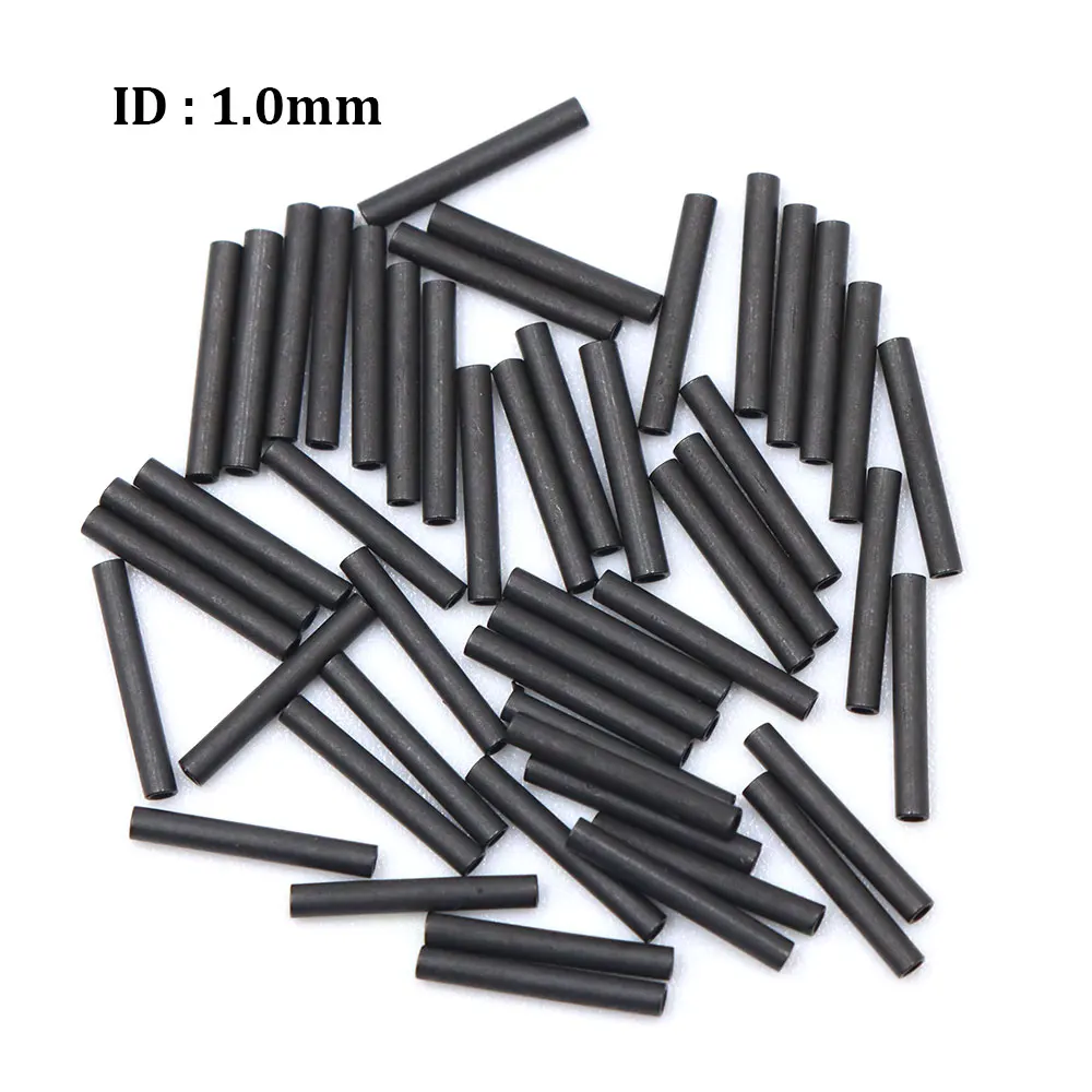 

Принадлежность для рыбалки карпа 50pcs, линейный обжимный соединитель одиночная медная леска для сверления и прессования инструмента для заж...