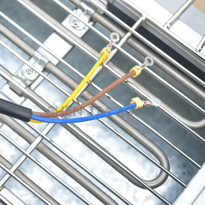 Коммерческий электрический нагрев бездымного барбекю FY-Q70 Электрическое