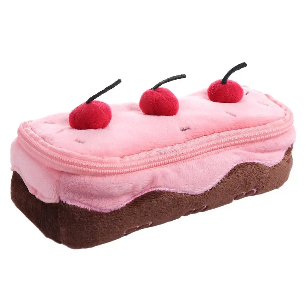 

Плюшевая сумка для ручек Cherry Cake