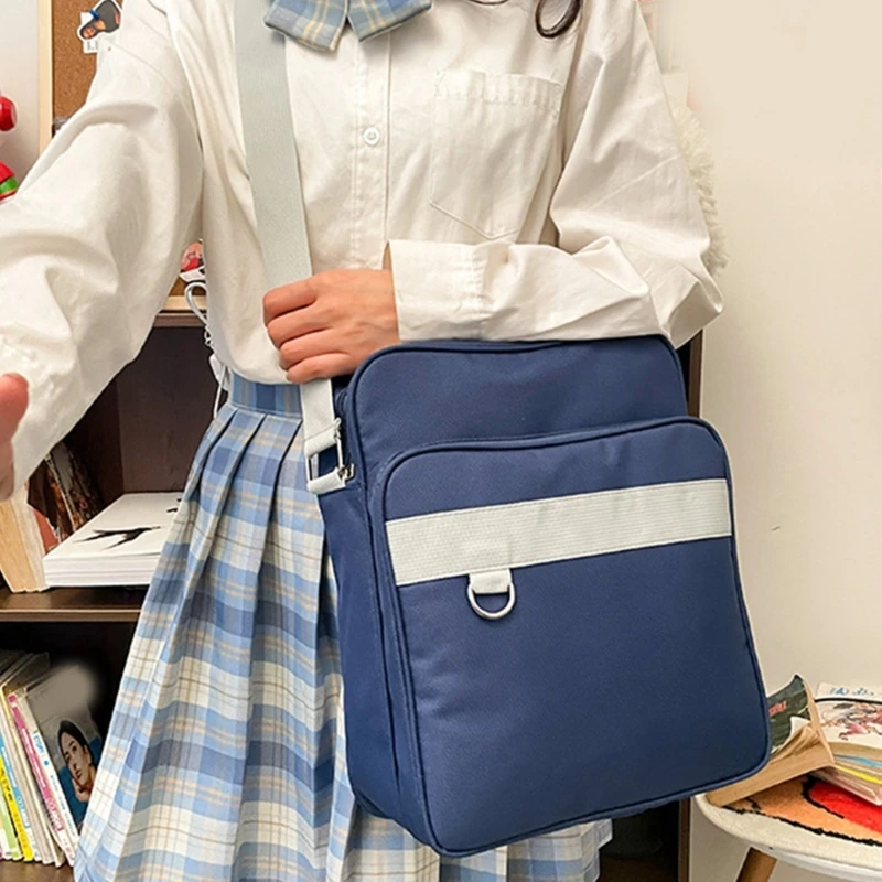 JK униформа сумка через плечо большая вместительная школьная для книг