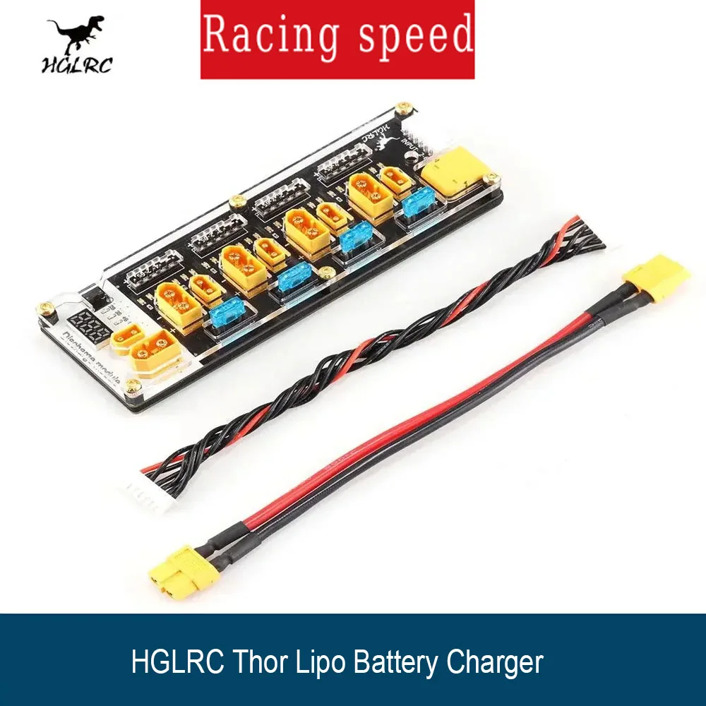 Фото HGLRC Thor PRO LIPO Балансное зарядное устройство 40A XT60 XT30 2-6S LIPO Разрядное устройство для IMAX B6 ISDT Q6 Nano HOTA D6 Зарядное устройство №2
