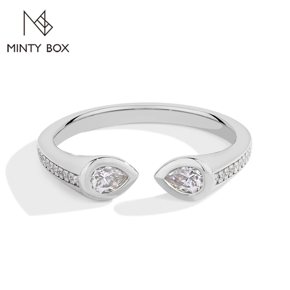 Женское кольцо MINTYBOX с муассанитом