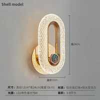 luxury modern bedroom bedside wall lamp creative simplicity new living room study light fixture hotel decorative wall lamps