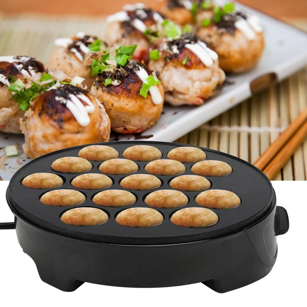 Бытовая Машина Takoyaki Мини электрическая форма для выпечки в виде осьминога машина