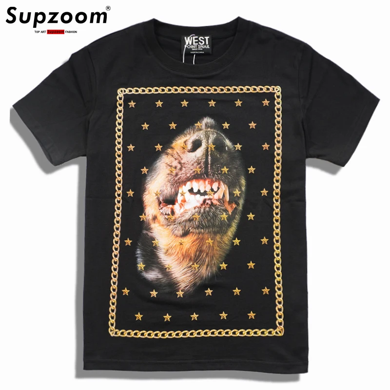 

Supzoom 2022 New Arrival Summer 3D Printed T-shirt Neutral Short O-neck Casual T Shirt Men Hip Hop Leisure Cotton Tshirt Homme