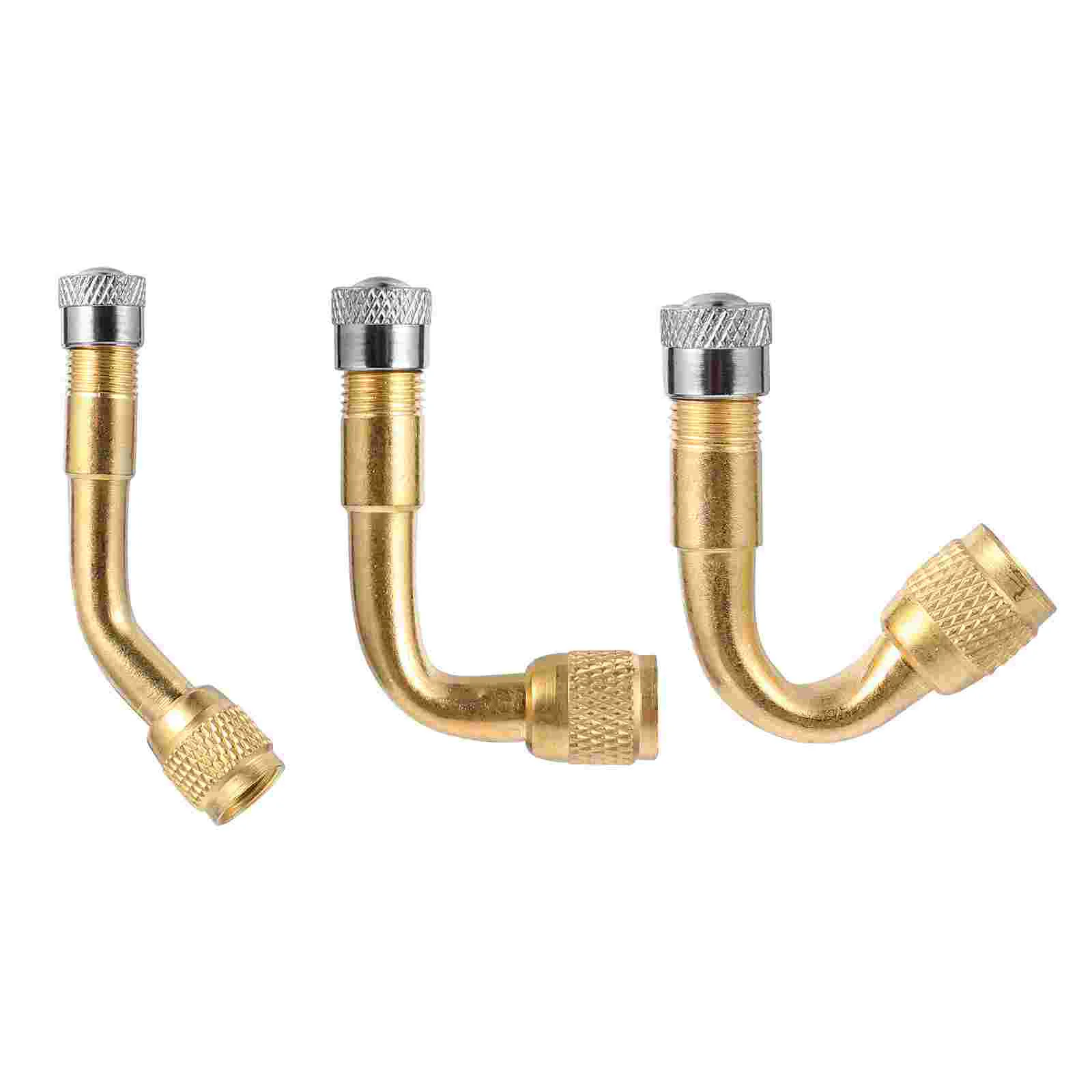

3 Pcs 45 90 135 Degree Extension Tyre Stem Extension Adapter Parts