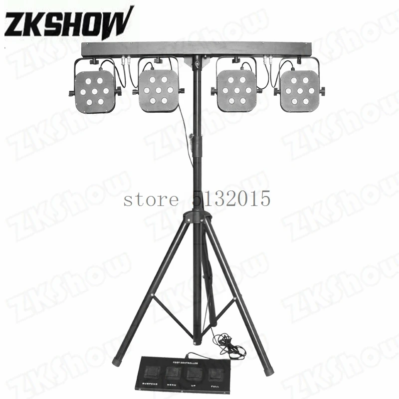 7*3 Вт RGB светодиодный трехцветный 4 световой эффект для DJ дискотевечерние ринки