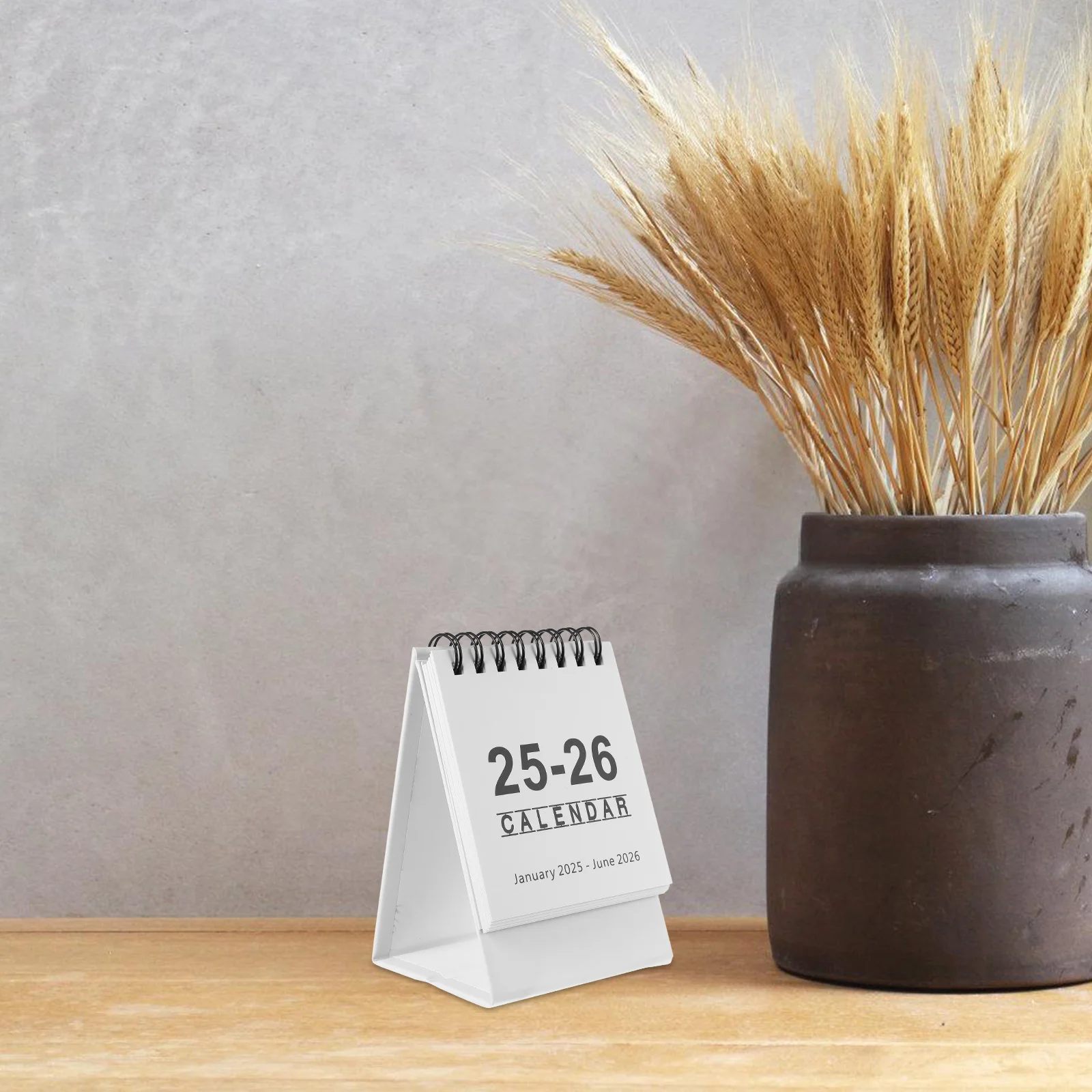 Мини-настольный календарь на 2025-2026 настольный забавный декор-стойка простой