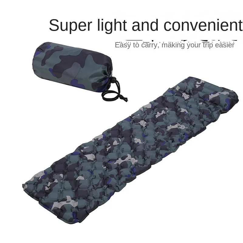 

Надувной матрас из ТПУ камуфляжной расцветки, портативный, водонепроницаемый, влагостойкий, для кемпинга, улицы