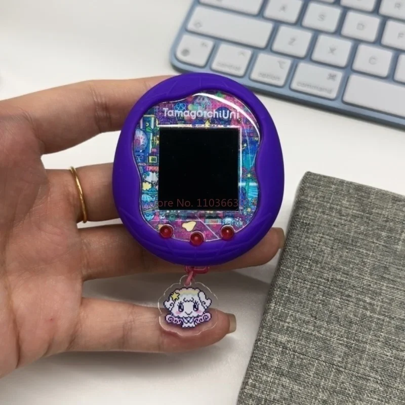 Sanrio Tamagotchi Uni Лицевая панель Силиконовая защитная пленка Kawaii Стикер Милый Hellokitty