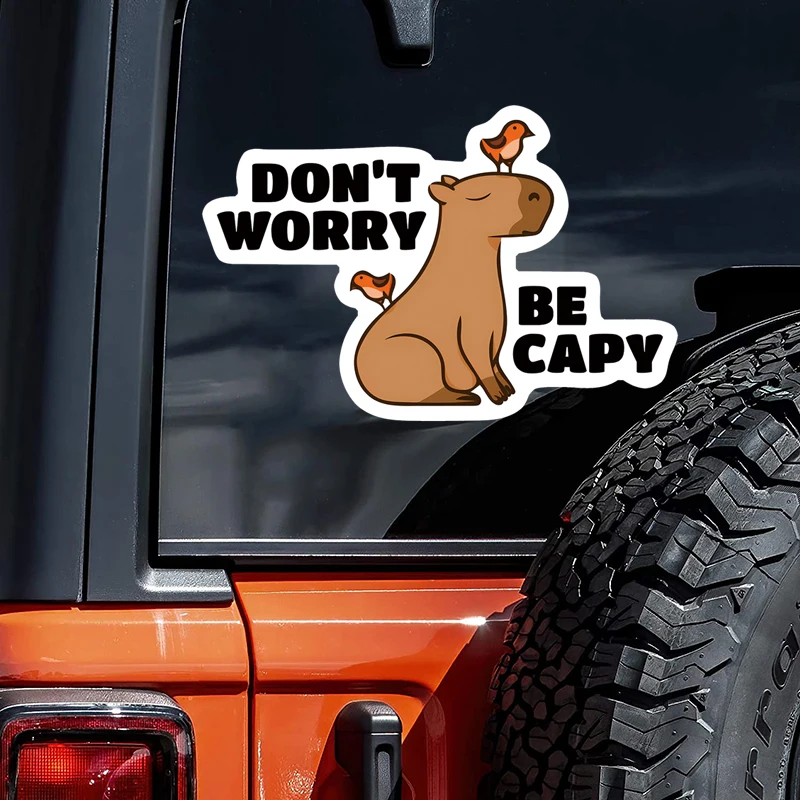 DK70 # необычная Водонепроницаемая наклейка не волнуйтесь декоративные аксессуары