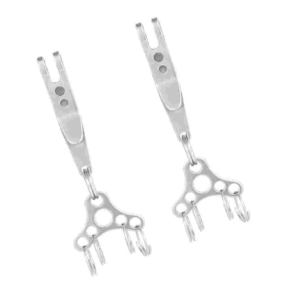 2 шт. подвесной зажим соломенная шляпа удлинительная пряжка брелок для ключей