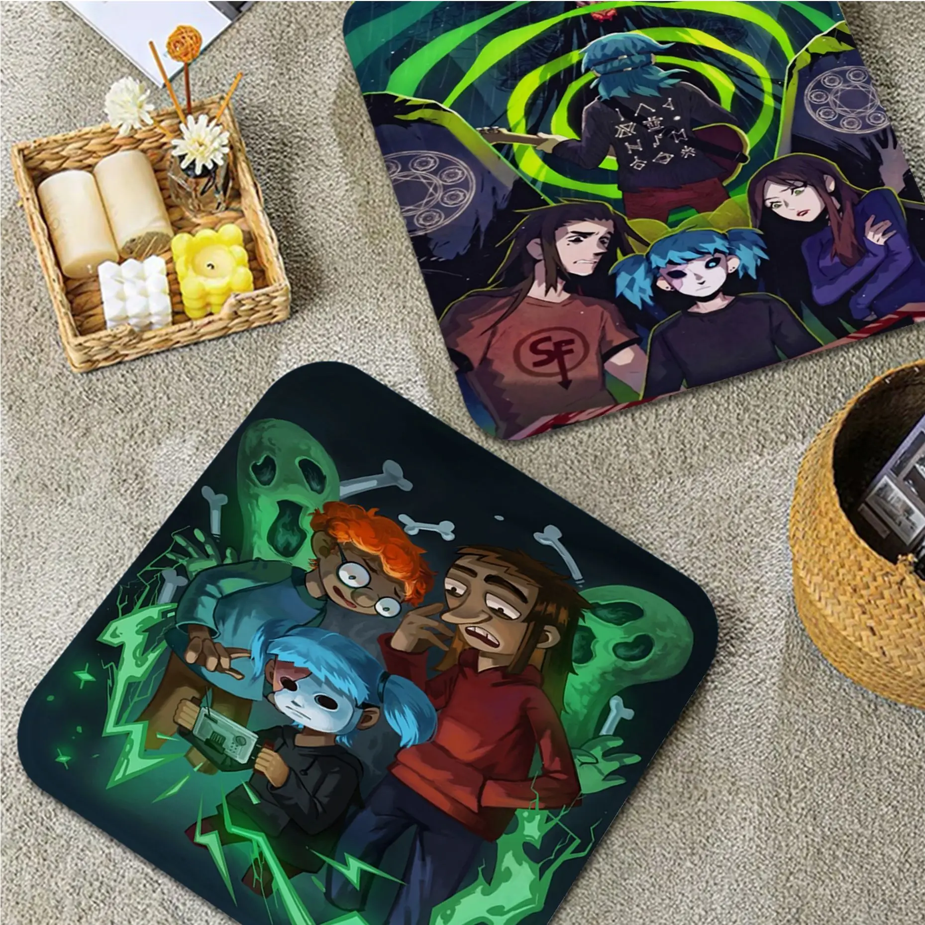 

Sally Face Four Seasons Meditation Cushion Stool Pad Dining Chair Tatami Seat Cushion Anti-Slip Sofa Cushion