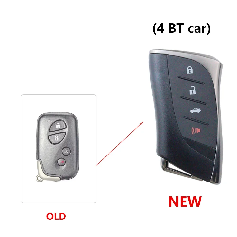 Обновленный корпус автомобильного брелока для LexusES350 LS460 GS300 450h 460h