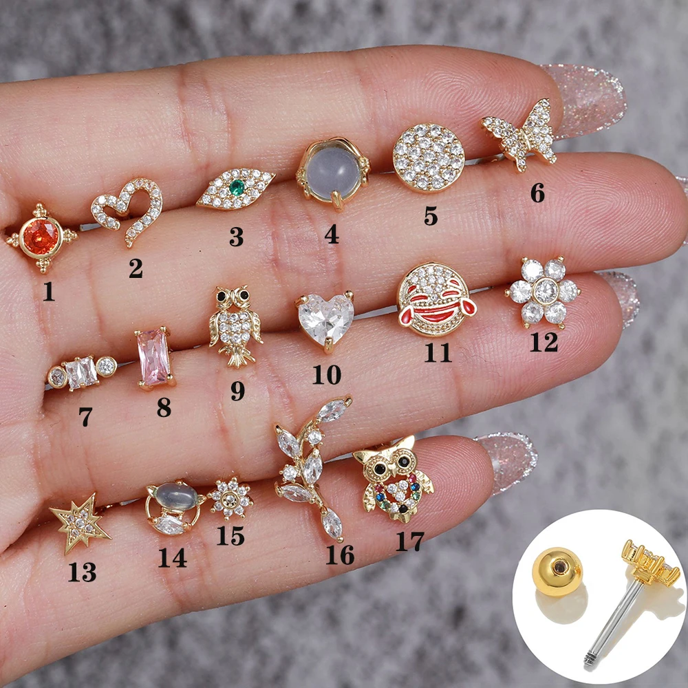 Женские квадратные серьги-гвоздики серьги из нержавеющей стали в форме сердца