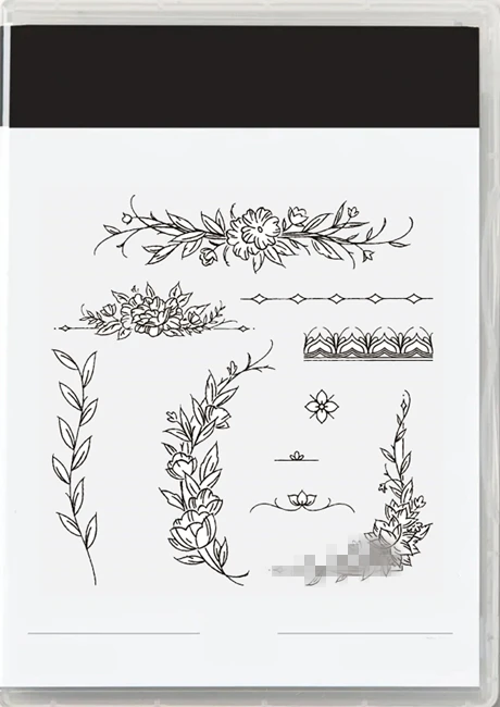 

2023 Catalog New Cutting Dies Clear Stamp Flower Lace Scrapbooking Paper Making Frame Card Craft