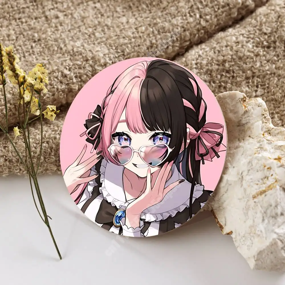 Фото Деревянная подставка для кружки Tachibana Hinano Apex Vtuber: для американо, пива, молока, воды, для пекарни/кондитерской №4