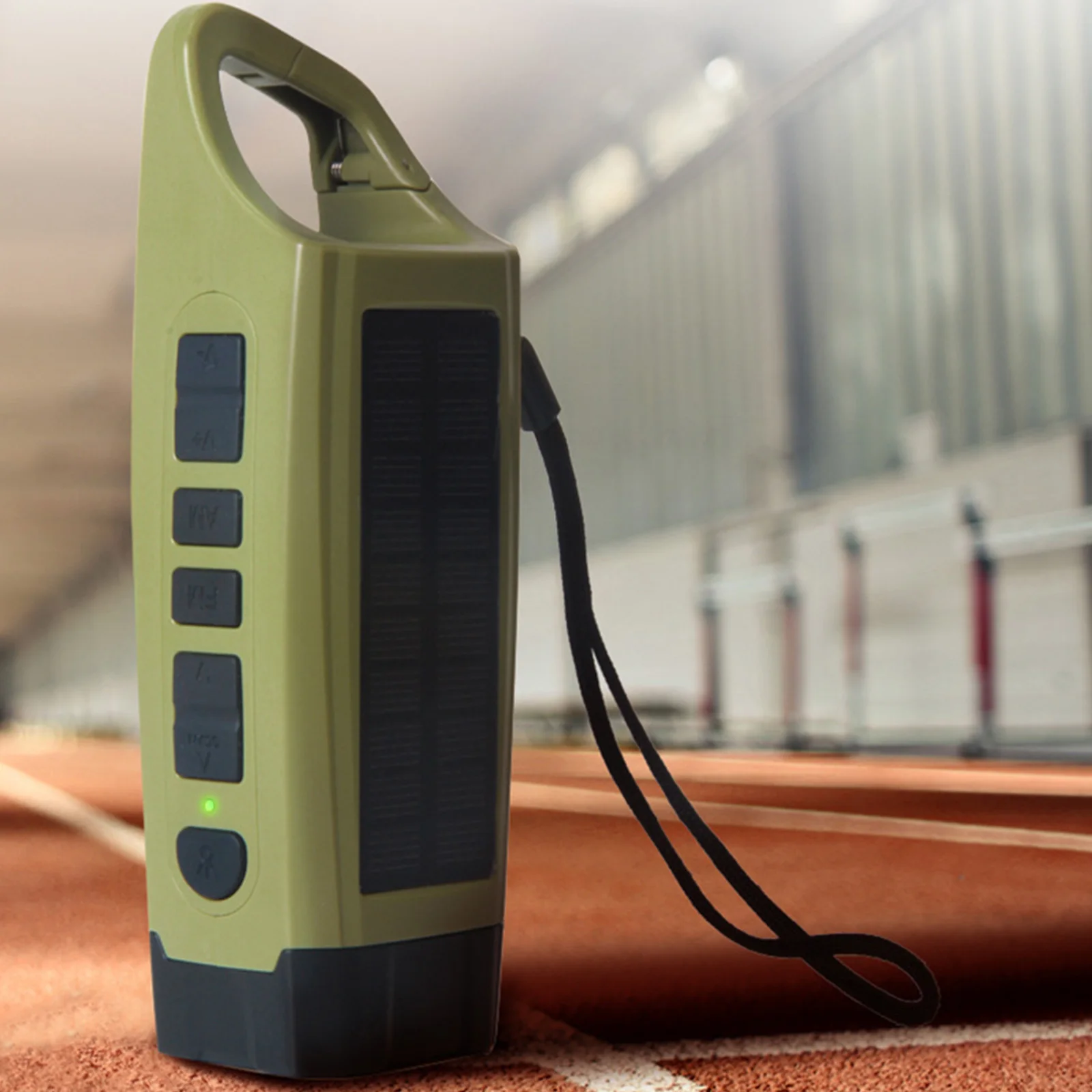 

Портативный аварийный радиоприемник на солнечной батарее, лампа для чтения, фонарик, сигнал SOS, оповещение для отдыха на природе, кемпинга, п...