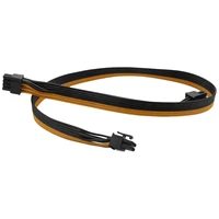 6pin male to dual 8 pin 62 pcie gpu power cable for cooler master and for thermaltake psu 23 5inch7 8inch60cm20cm