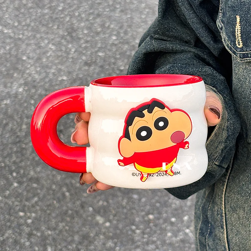 Kawaii новый карандаш Шин-тян магнитная керамическая чашка кружки девушка милый