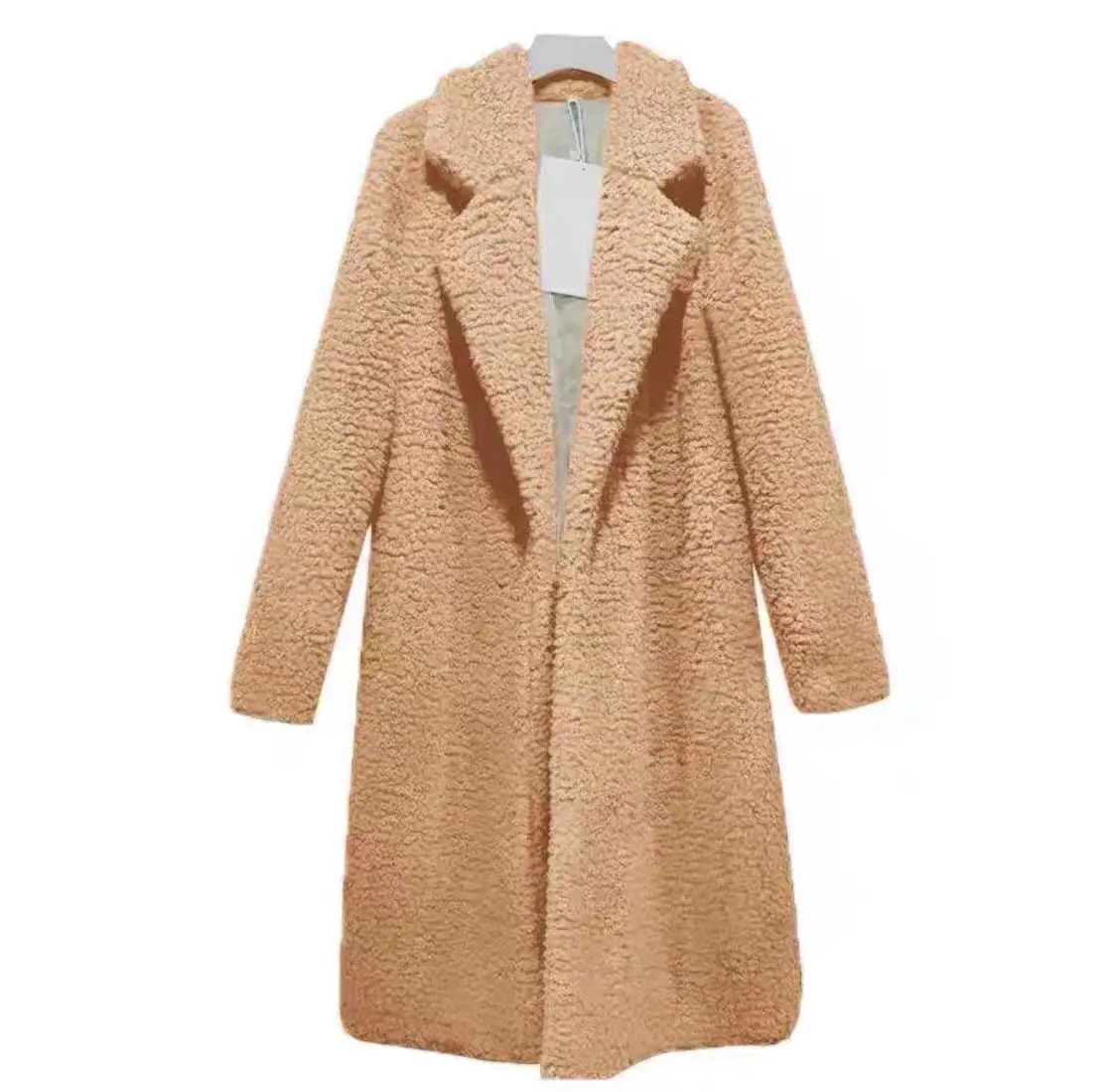 Fashion Coat In Autumn  Winter 2022 Long Faux Fur Coat Women's Casual Coat  Fluffy Jacket  Fur Coat Women Basic Causal Lady Top