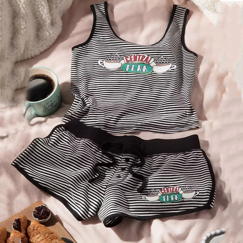 

Two-piece casual home service suit