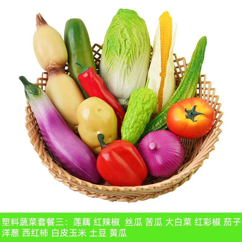 

Моделирующая модель овощей, набор для украшения дома, гостиной, искусственные фрукты, отеля, ресторана, настенное украшение «сделай сам»