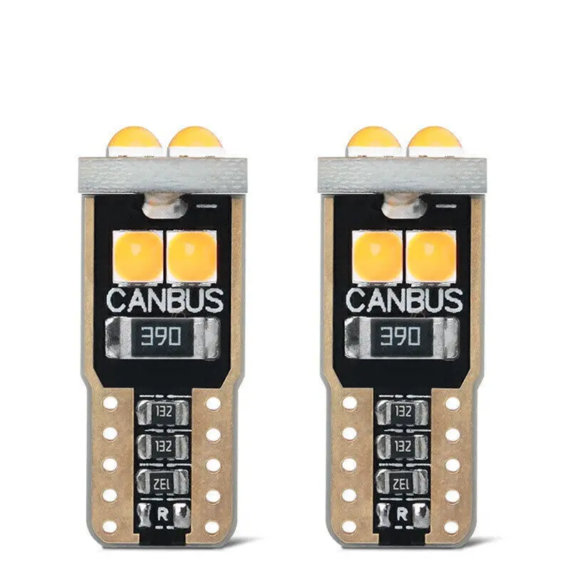 2x W5W T10 светодиодный CANBUS без ошибок 5W5 12V 5W WY5W сверхъяркая внутренняя сторона
