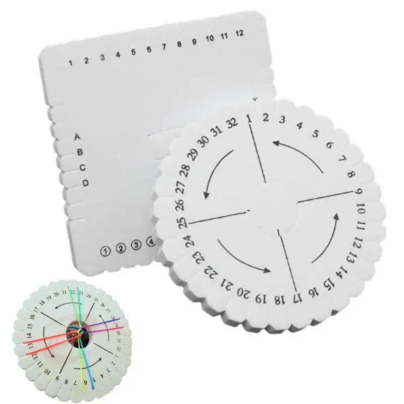 2 шт./набор круглые квадратные плетеные браслеты