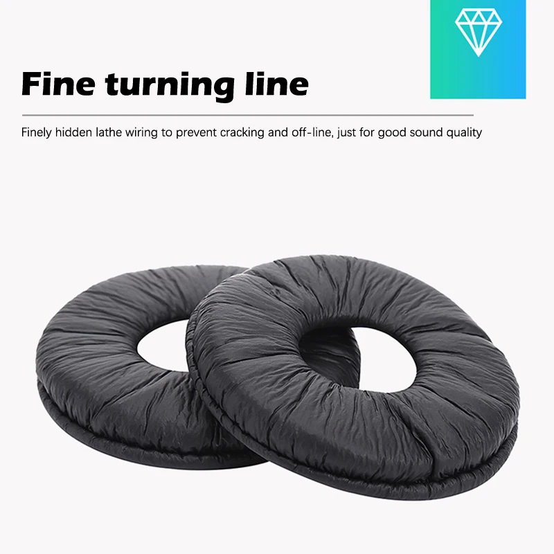 

2 шт., кожаные амбушюры для наушников Sony MDRV200 ZX110