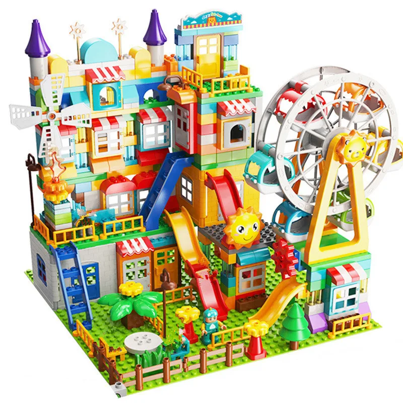 

447 шт., Детский конструктор «колесо обозрения»