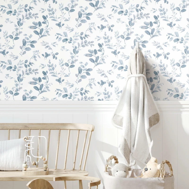 

Walls Decor Dancing Leaves Peel And Stick Wallpaper Wallcovering Wall Decor