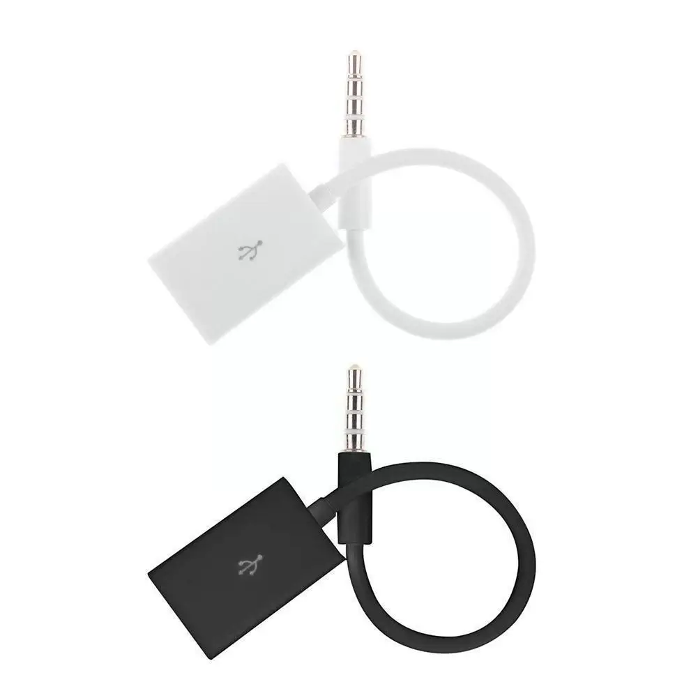 Разъем 3,5 AUX аудио разъем к USB преобразователь USB кабель Шнур диск U  телефон привод MP3 для автомобиля аксессуары Flash адаптер USB Speake Y1Q3  | AliExpress