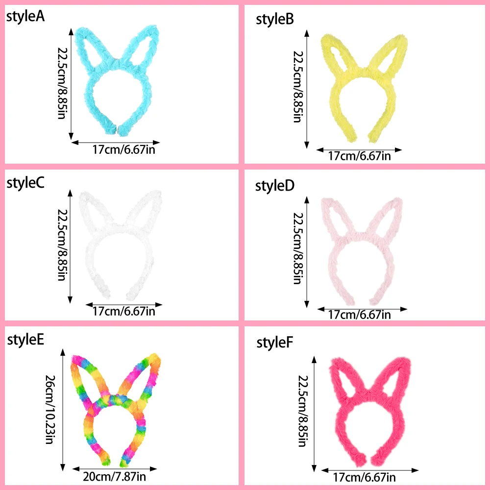 Повязка на голову с пасхальным кроликом очки для фото кроличьим яйцом платье