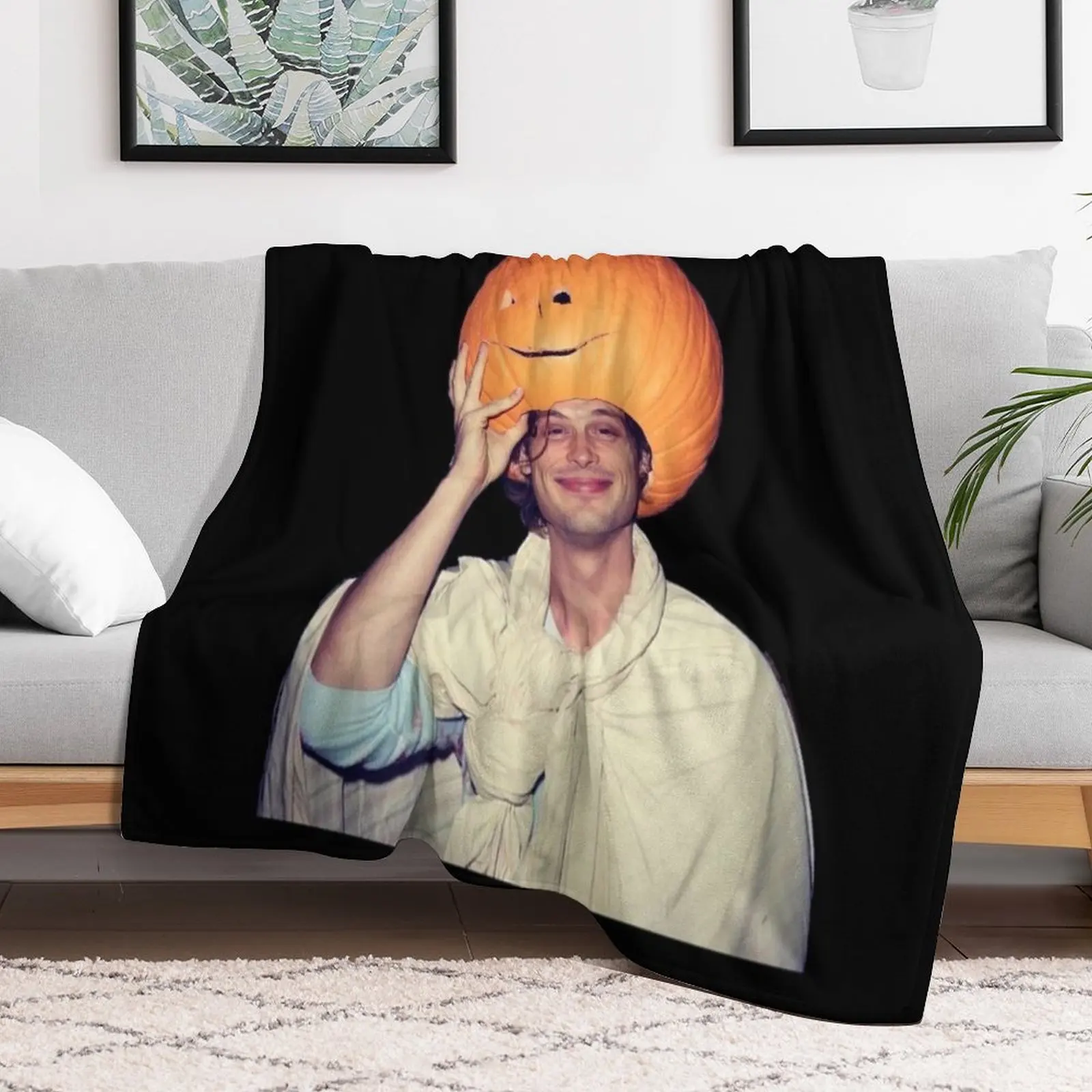 Мейг и тыква Плед одеяла пледы