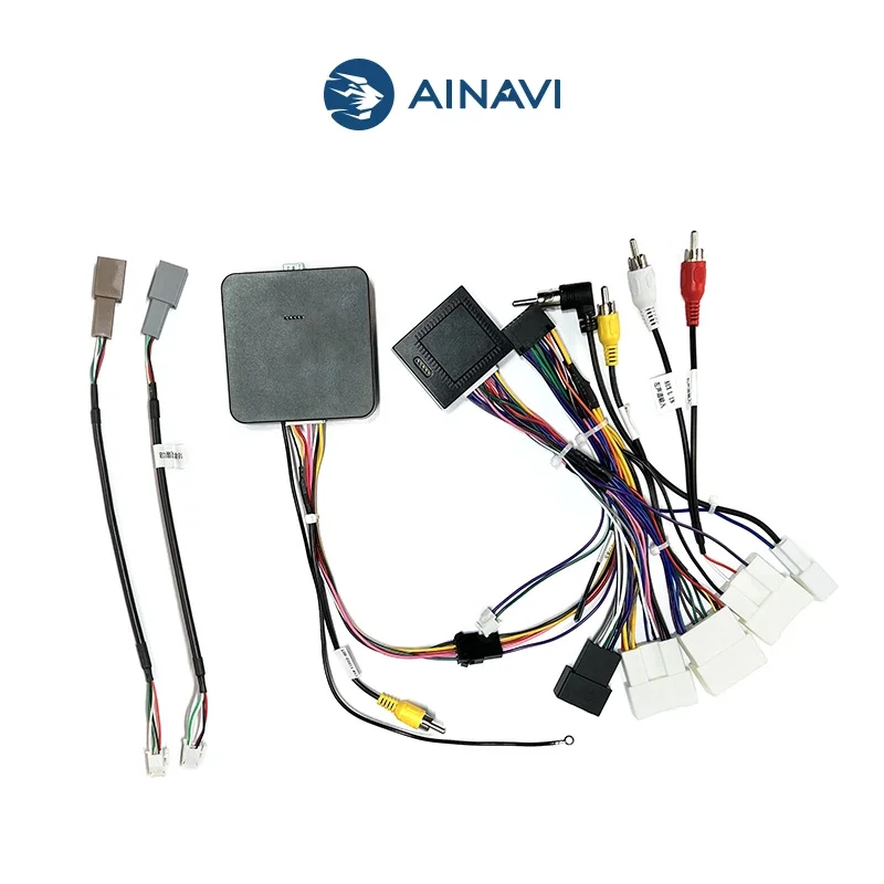 

Кабель Ainavi для Toyota RAV4 Corolla Camry 2023 2024 2025 2026 2027 LVDS, оригинальный адаптер для задней камеры 360