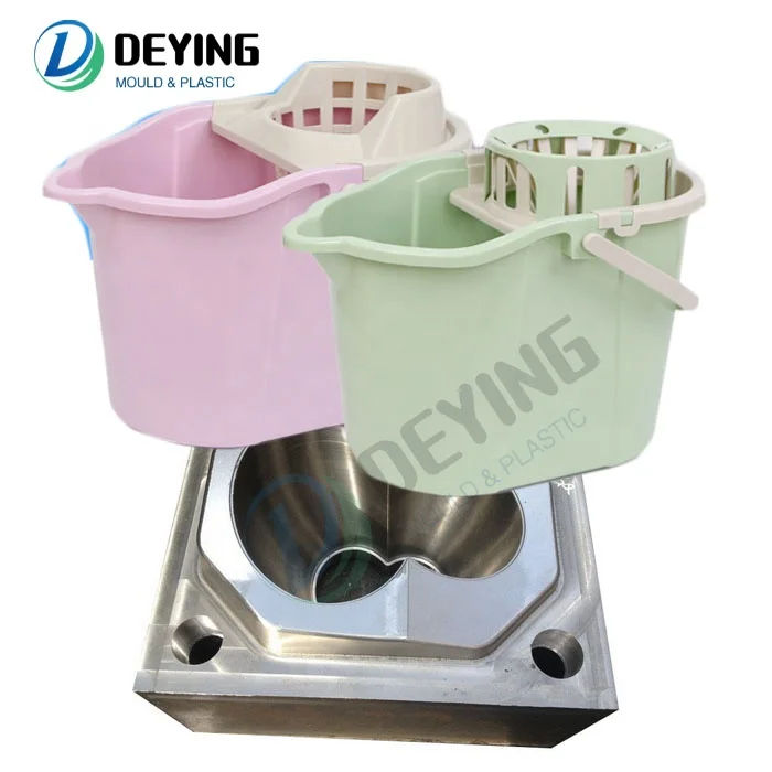

Mop Bucket Injection Mouldings Plastic Mould Plastic Floor Cleaning Mop bucket mold