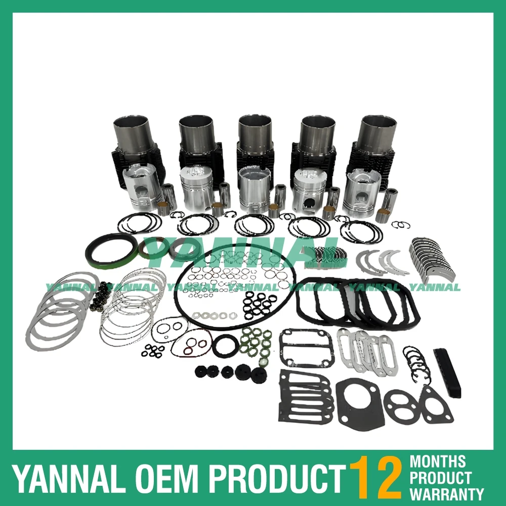 Комплект гильз цилиндра высокого качества с набором прокладок подшипников для