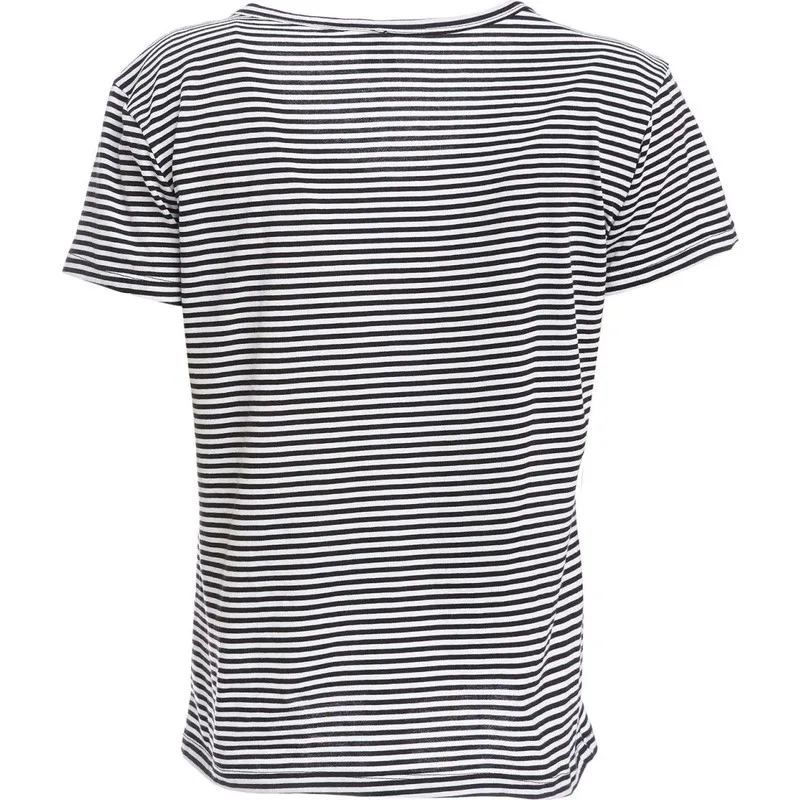 

Line Detailed Short Sleeve T-Shirt N5958Az20Sp T Shirt Y2K Top Nostalgic Summer Women T-Shirt Anime Bluz