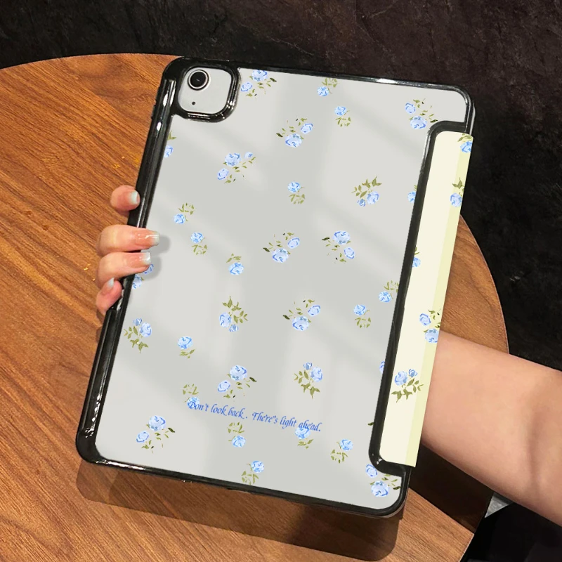 Фото Чехол с цветочным рисунком для IPad Air 6 №3