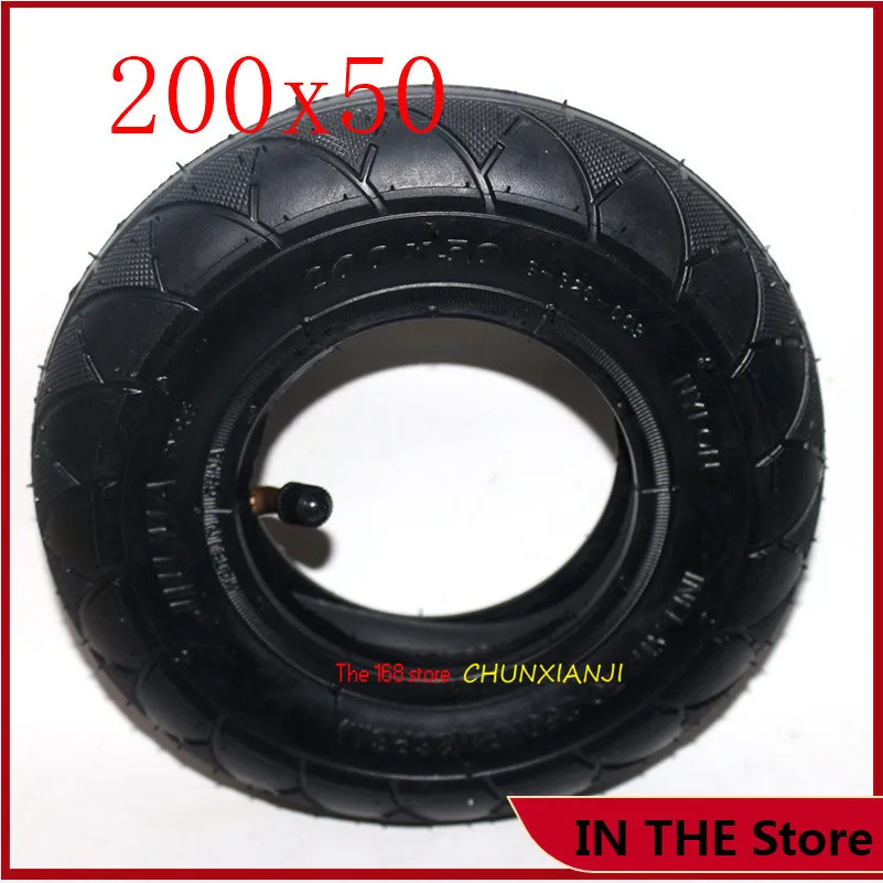 8-дюймовый 200*50 электрический скутер 200x50 шина и внутренняя трубка для скутера-бритвы E100 E150 E200 строительный скутер