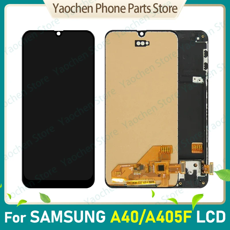 

5.9'' Original For Samsung Galaxy A40 LCD Display For A405F A405FN A405FM Touch Screen Digitizer Assembly Replacement With Tools